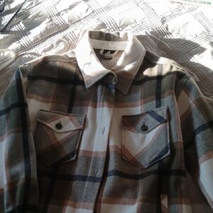 Woolx Plaid Button-Up Shirt